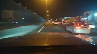 Night Road 🛣️ Driving view qatar longvideo viral [upl. by Chastity43]