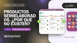 ODOO Fabricación  Tutorial 6 📌 Productos semielaborados porqué quotno existenquot [upl. by Neelrahc]