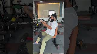 Biceps  gym gymworkout fitness motivation [upl. by Winebaum]