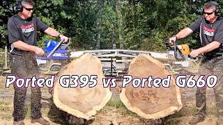 Ported Holzfforma G395 vs Ported G660 395xp MS660 066 richardflagg3084 [upl. by Atwater998]