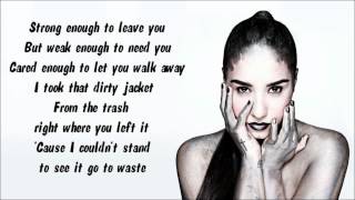 Demi Lovato  In Case Instrumental  Karaoke with lyrics on screen [upl. by Strohben]