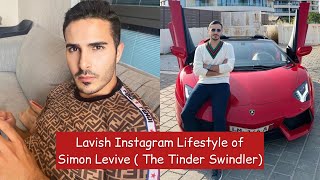 Lavish Instagram Lifestyle of Simon Levive  The Tinder Swindler [upl. by Ahkihs935]