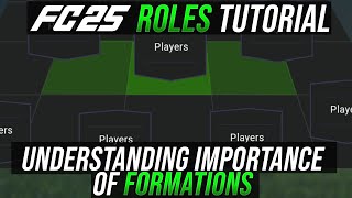 FC 25 Tactics  Importance of Choosing the META amp Correct Formation Roles Tutorial [upl. by Brodench937]