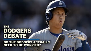 The Dodgers have a topheavy problem  Dodgers Debate [upl. by Anem]