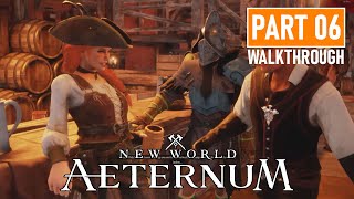 New World Aeternum Playthrough Part6  Main Quest Walkthrough  Hiro6T [upl. by Urial]