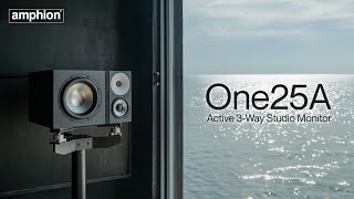 Amphion One25A  New Active 3Way Studio Monitor [upl. by Circosta]