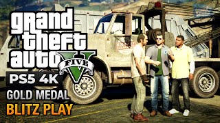 GTA 5 PS5  Mission 41  Blitz Play Gold Medal Guide  4K 60fps [upl. by Wistrup]