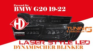 Diederichs Karosserieteile Passend für den BMW G20 19 LASER STYLE LED [upl. by Zischke]