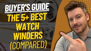 TOP 5 Best Watch Winders  Best Watch Winder Box Review 2024 [upl. by Britton941]