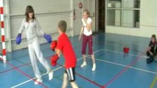 Séquence 13 Apprentissage de Boxe Française en Collège [upl. by Roti]