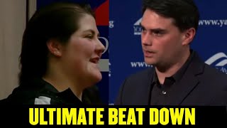 Ben Shapiro WRECKS leftist feminist she needs a Hard Hat after that beat down [upl. by Chiaki165]