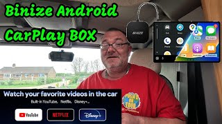 Binize Android CarPlay BOX with Netflix  YouTube  Sports OEM CarPlay Review [upl. by Eirallih]