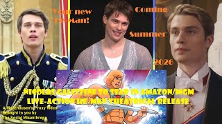 Nicolas Galitzine To Star In AmazonMGM LiveAction HeMan Theatrical ReleaseA Munchausen’s Proxy [upl. by Kin51]