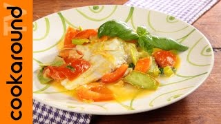 Filetti di rombo con verdurine  Tutorial ricetta [upl. by Volny]