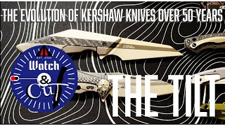 The Kershaw Knives Tilt 50th anniversary Knife and Evolution of Kai USA designs [upl. by Assener]