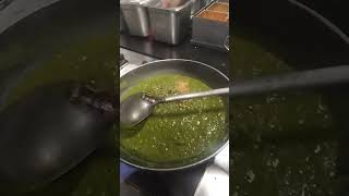 Southall saag paneer food hotelier indiancuisine cook with Nasir [upl. by Ahsiema718]