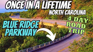 The Perfect American Road Trip Blue Ridge Parkway 4 Days 275 Miles [upl. by Eneryt]