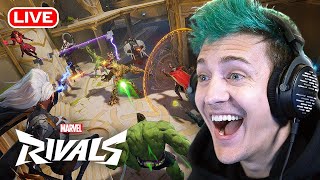 🔴 Ninja Dominates Marvel Rivals All Day Today  Live [upl. by Settle]