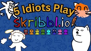 5 Idiots Play Skribbl [upl. by Gusella]