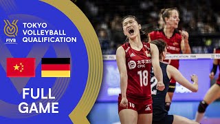 CHN🇨🇳 vs GER🇩🇪  Women’s OQT 2019  Full Match [upl. by Anner]