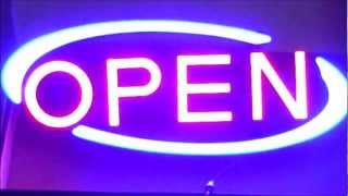 open sign LED from LOWES [upl. by Louise]