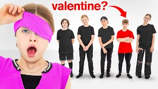 Can My Daughter Find Her Valentine Blindfolded emotional [upl. by Imoan]