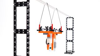 Cord Drive Monorail  LEGO WeDo [upl. by Legim]