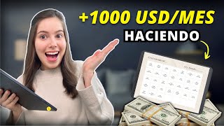 🍀Gana 1100 USDMES Trabaja en línea desde casa  Gana dinero en internet Sin EXPERIENCIA [upl. by Nerej]