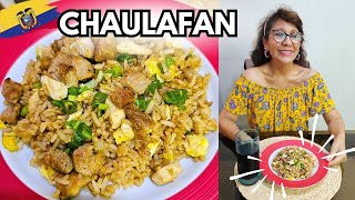 Chaulafan platillo Ecuatoriano  Muy delicioso receta fusión [upl. by Nagah]