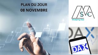 quot📈 Analyse Pédagogique du DAX 40  Stratégies amp Plan du Jour pour le 8 Novembre 🚀quot [upl. by Remo]