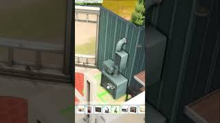 How to build Bay Windows in Sims 4 shorts short [upl. by Eiuqnimod]