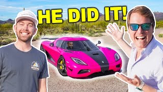 TheStradman BOUGHT the Famous LEWIS HAMILTON Koenigsegg Agera [upl. by Ahsirtak]