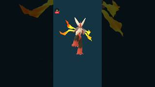 I Play Mega Blaziken Raid in Pokemon Go shorts pokemon blaziken pokemongo raid ashketchum [upl. by Qidas]