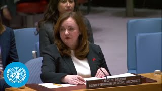 Terrorisms Global Security Threats  CTED Briefing  Security Council  United Nations [upl. by Bierman]