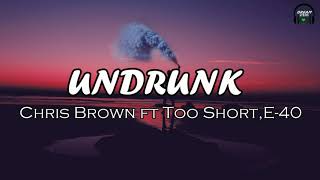 Chris Brown  Undrunk Lyrics [upl. by Sankey]