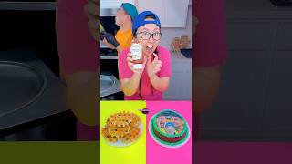 MrBeast amp Cristiano cake vs Waffles ice cream challenge🍨 funny by Ethan Funny Family [upl. by Kcirrag474]