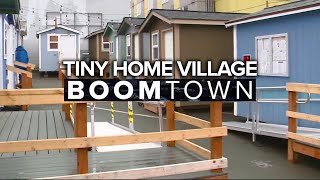 Seattles tiny home villages pose as a potential solution to Spokanes homeless crisis [upl. by Uke591]