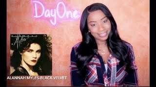 Alannah Myles  Black Velvet 1989 DayOne Reacts [upl. by Ahsinawt363]