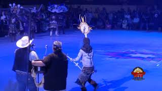 Apache Crown Dancers  2022 Gathering of Nations  Powwowscom [upl. by Juliano276]