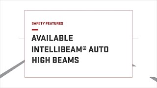 GMC How To  Available Intellibeam Auto High Beams [upl. by Atirhs]