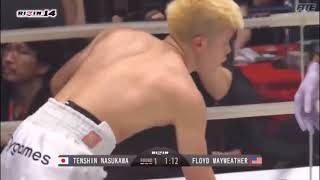 Fylod Mayweather vs tenshin nasukawa was Rigged The Fight High lights PROOF [upl. by Myrna881]