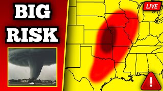 The Severe Weather Outbreak On October 30th 2024 As It Occurred Live [upl. by Nohsad]