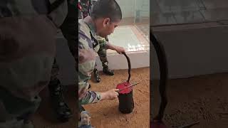 Army bale sap khaliya 😱army bsf indianarmy trending shortvideos devesh0101 [upl. by Ojeitak412]