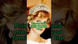 Princess Diana made the royal family break the rulesshortvideo history [upl. by Allesig]