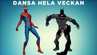 Dansa hela veckan  Veckans alla dagar  Svenska barnsånger [upl. by Kauslick]