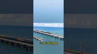 CRS INSPECTION NEW PAMBAN BRIDGE HIGH SPEED TRAILtravelwitharavind shortsvideocrshighspeedtrail [upl. by Chance]