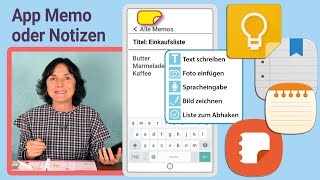 Notizen auf dem Smartphone speichern Smartphone Training für Seniorinnen Teil 29 [upl. by Alston]