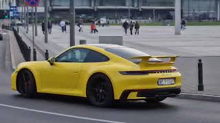 Porsche 992 Carrera S In Warsaw [upl. by Eceirtal]