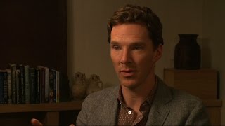 Benedict Cumberbatch on ‘Imitation Game’ playing genius [upl. by Gnart]