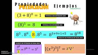 Propiedades de potenciación N [upl. by Alard569]